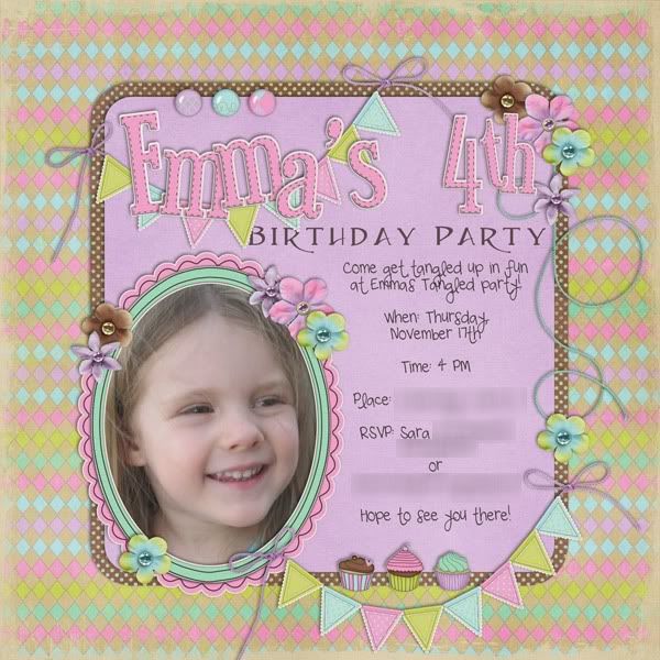 Emma's 4th bday infite