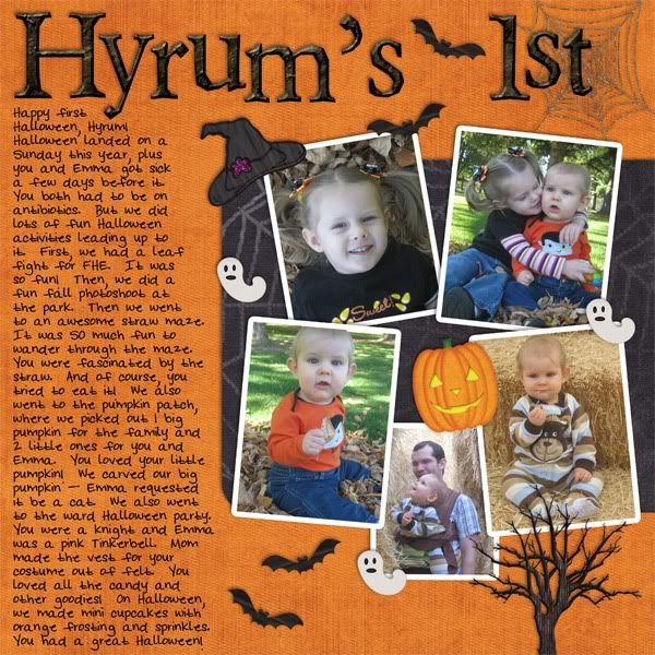 Hyrum's 1st Year