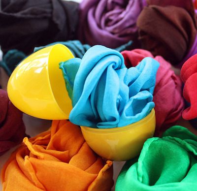 Rainbow Playsilks <br> Set of 6 Rainbow Playsilks <br> Set of 6