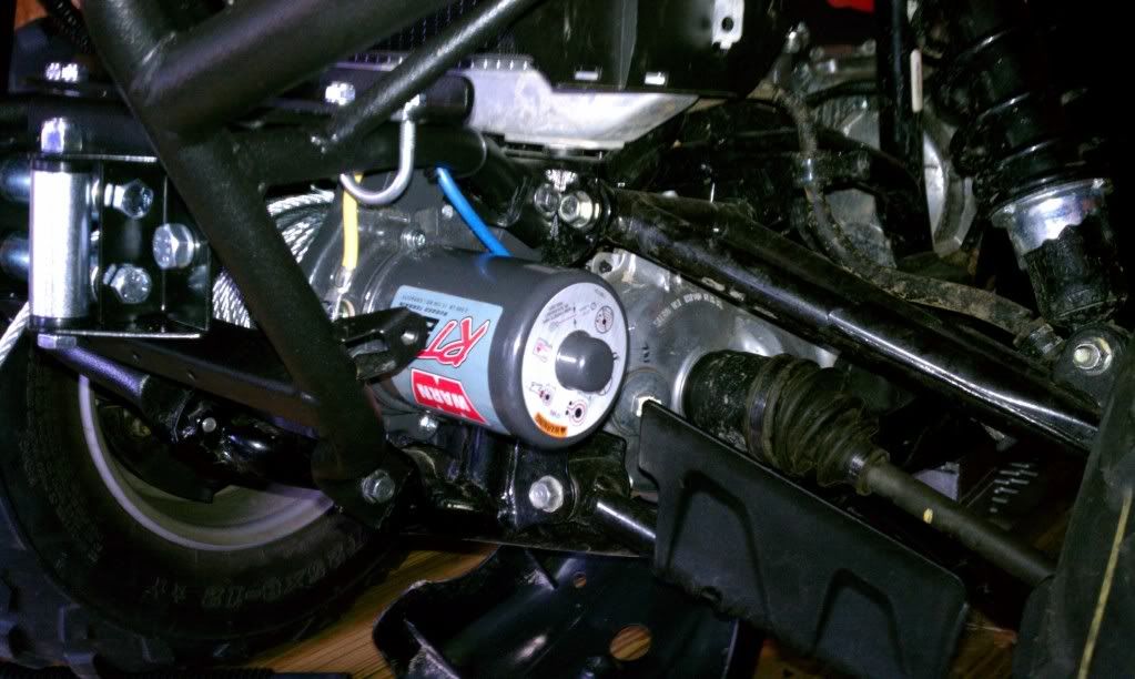 2012 Honda foreman 500 winch mount #4
