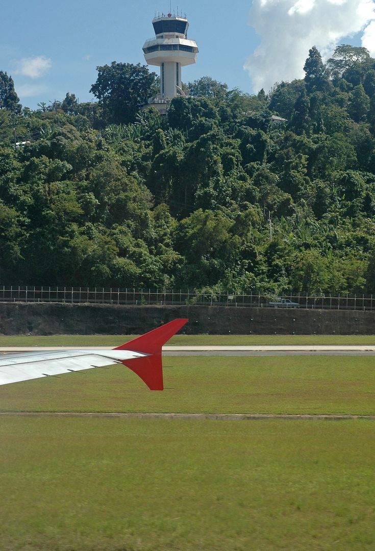 We arrived at the gate almost on time and spotted Bangkok Airways A320