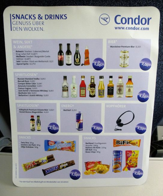How Much Is Food And Drink On Thomas Cook Flight How Much Is Food And Drink On Thomas Cook Flight