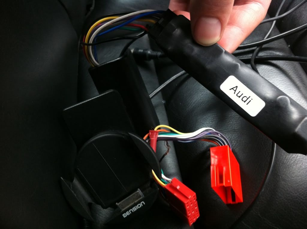 SOLD Iphone/ipod connection to Standard Head Unit & dock Audi TT Forum