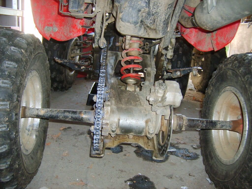 Honda 300ex front shock length #6