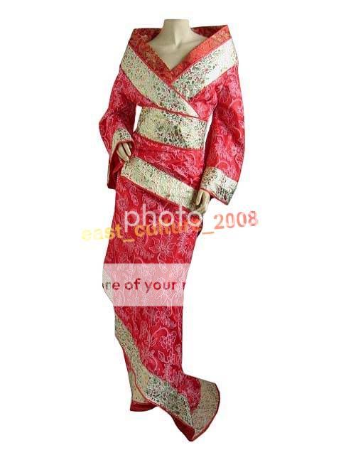 Chinese Ancient Infanta Robe/Gown Dress One Size WKD 10  