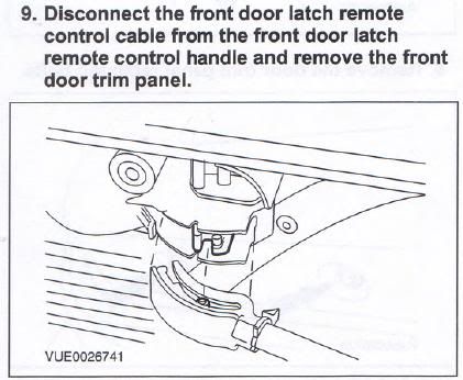 How to remove inner door panel ford fiesta mk6 #3