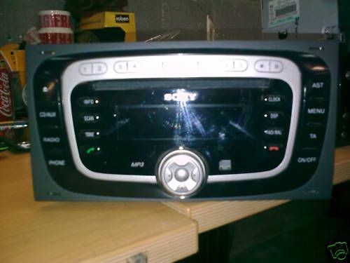 Ford mondeo sony cd player error #5