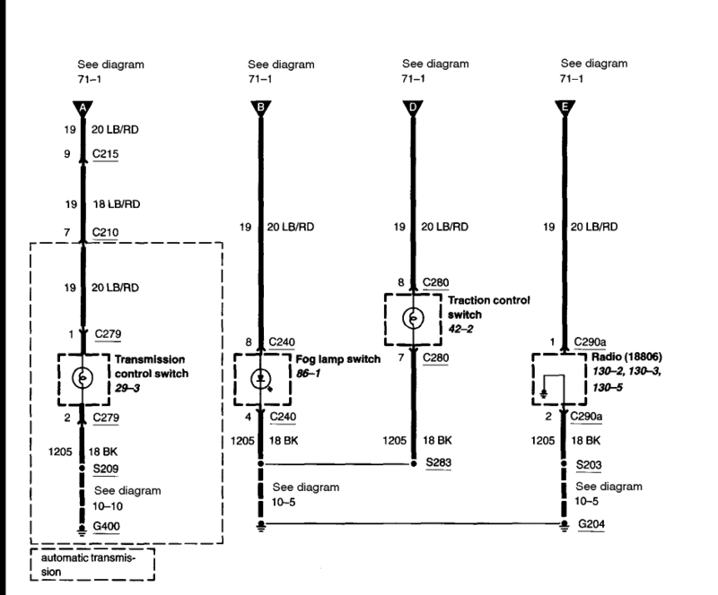 1998 Mustang Dash Cluster Wiring Diagram