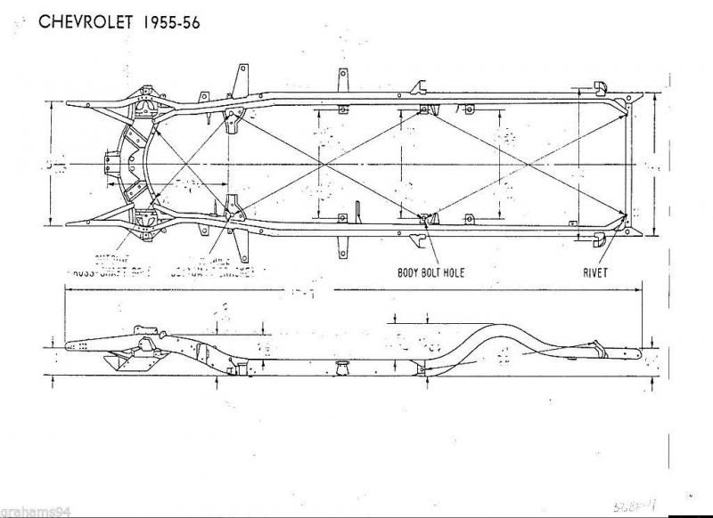 55 Chevy Belair Frame To Body Mounts | Chevy Tri Five Forum